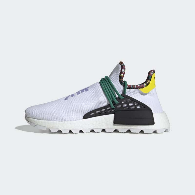 Human race white green sale